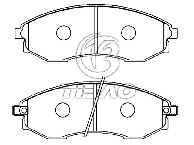 6614203021 Brake Pads for SSANGYONG ISTANA Bus, ISTANA Van