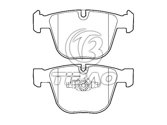 34216790966 BMW Brake Pad for BMW 5 Gran Turismo (F07), 7 (F01, F02, F03, F04)