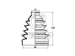 31607507403 Transmission Parts C.V Joint Kit for BMW X5 (E53), 3 (E46)