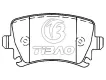 4F0698451A Brake Pads for AUDI A3, VW GOLF
