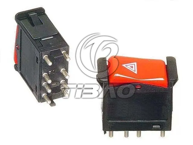 0008209010 Warnings Lights Switch for MERCEDES-BENZ 190 (W201), S-CLASS (W126), SL Coupe (C107), 123 Saloon (W123)