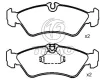 0024204020 Brake Pads for MERCEDES-BENZ SPRINTER, VW LT