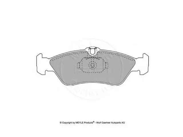 0024204020 Brake Pads for MERCEDES-BENZ SPRINTER, VW LT