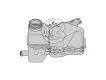 1304640 Engine Parts Expansion Tank for OPEL VECTRA A (J89), VAUXHALL CALIBRA (C89)