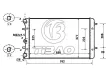 1C0121253A Engine Parts Radiator for VW BEETLE (9C1, 1C1)