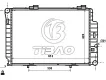 2025003103 Engine Parts Radiator for MERCEDES-BENZ C-CLASS (W202)