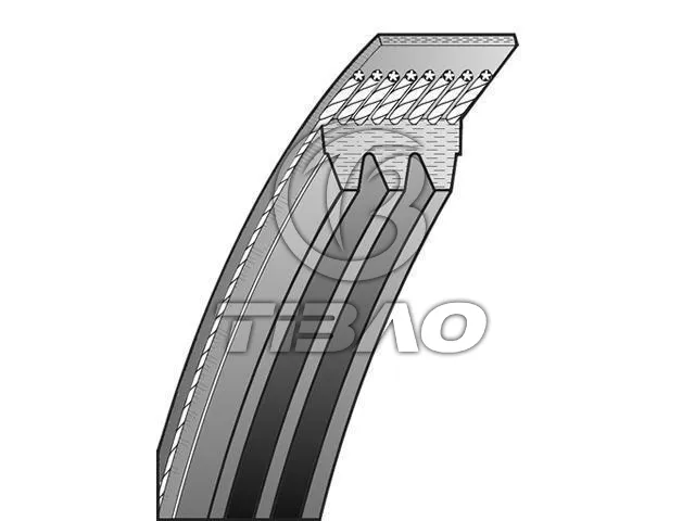 357119137 V-Ribbed Belt for VW PASSAT B3/B4 (3A2, 35I)