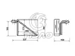 8D1820103C Air Conditioning Evaporator for