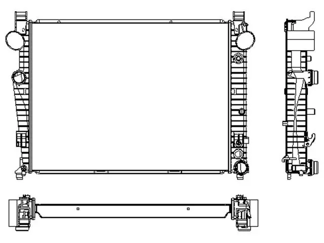 2205000003 Engine Parts Radiator for MERCEDES-BENZ S-CLASS (W220)