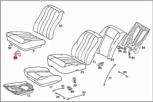 2019220036 Seat Clamp for 