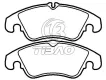 8K0698151 Brake Pads for AUDI A4 / S4 B7 Avant (8ED), A6 / S6 C7 (4G2, 4GC), A7 / S7 Sportback (4GA, 4GF), A5 (8T3), Q5 (8RB)