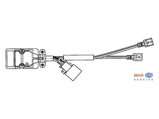 1408218351 Blower Motor Resistor for MERCEDES-BENZ S-CLASS (W140), CL-CLASS Coupe (C140)