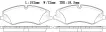 LR015578 Brake Pads for LAND ROVER DEFENDER Station Wagon (L663), DISCOVERY V (L462), DISCOVERY V VAN (L462), DEFENDER Van (L663), RANGE ROVER SPORT II (L494), RANGE ROVER IV (L405), DISCOVERY IV (L319), RANGE ROVER SPORT I (L320), DISCOVERY IV VAN (