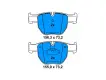 SFC500080 BMW Brake Pad for BMW X5 (E53)