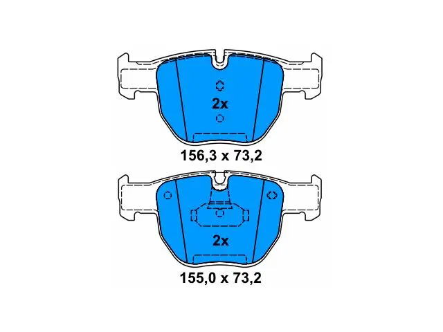 SFC500080 BMW Brake Pad for BMW X5 (E53)