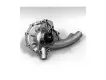 1022006201 Engine Parts Water Pump for MERCEDES-BENZ 124 Saloon (W124), 190 (W201)