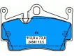 98735293901 Brake Pads for PORSCHE BOXSTER (987), CAYMAN (987)