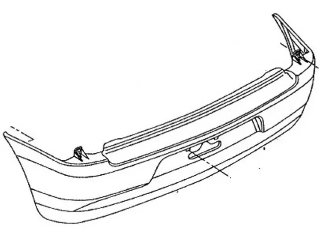 5W6807417A Back Bumper for 