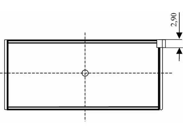 87200600 Engine Parts Metel Bearing for