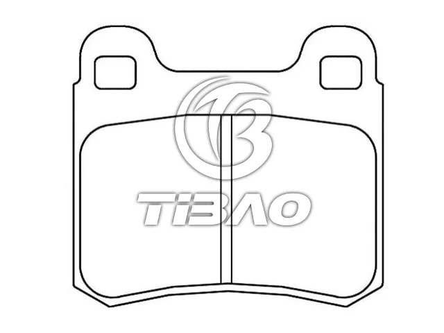 0004209820 Brake Pads for MERCEDES-BENZ C-CLASS (W202), E-CLASS Coupe (C124), 124 Saloon (W124), 190 (W201), S-CLASS (W126)