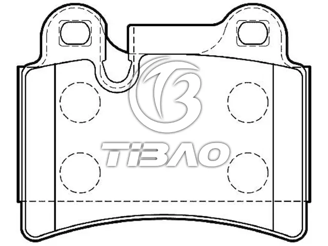 7L6698451B Brake Pads for VW TOUAREG (7LA, 7L6, 7L7)