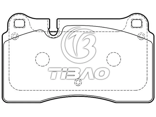 7L6698151E Brake Pads for VW TOUAREG (7LA, 7L6, 7L7)