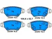 0986424478 Brake Pads for