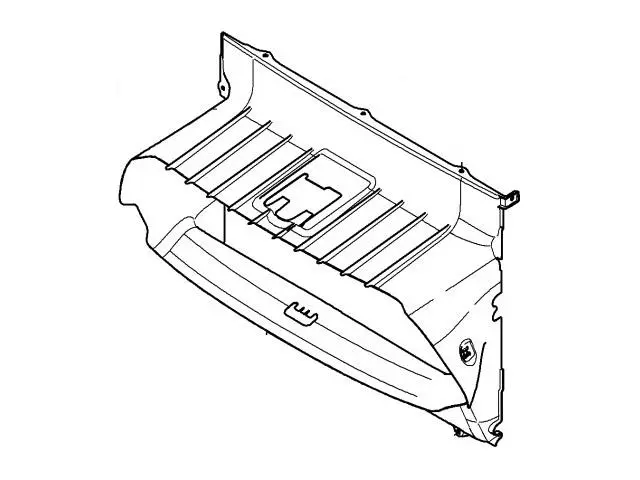 95857532350 Engine Parts Radiator Air Duct for 