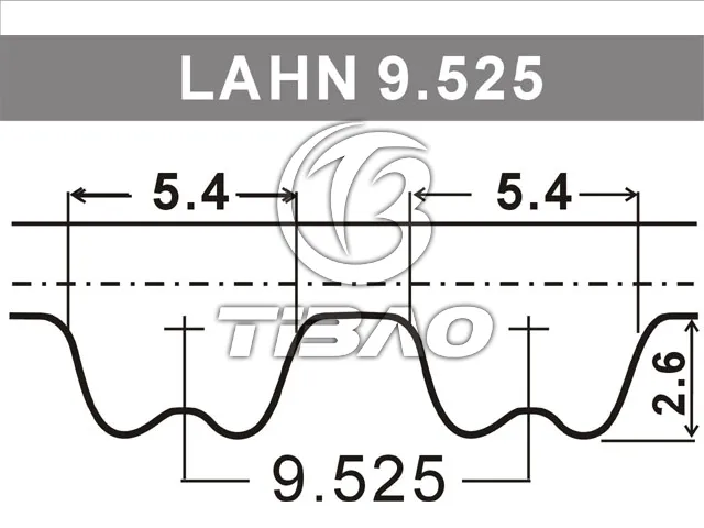 074109119F Engine Parts Timing Belt for