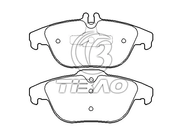 0054200720 Brake Pads for MERCEDES-BENZ E-CLASS Coupe (C207), C-CLASS (W204), GLK-CLASS (X204)