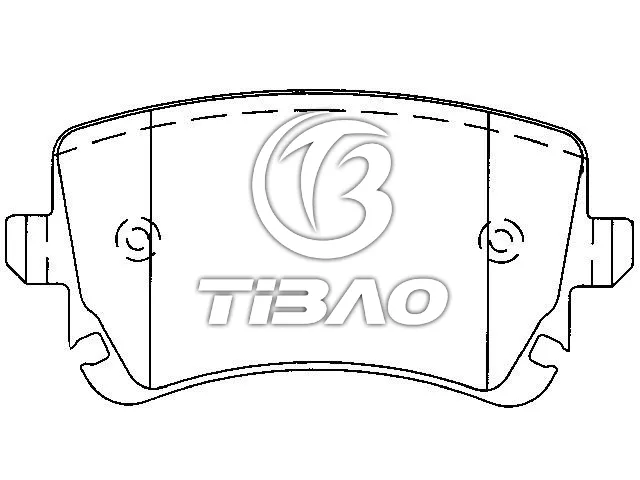 4B3698451 Brake Pads for AUDI A6, VW EUROVAN, BENTLEY CONTINENTAL Convertible (3W_, 394)