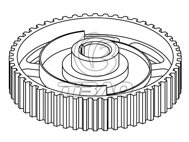 06A109105C Engine Parts Camshaft Gear for VW GOLF, SKODA OCTAVIA II Combi (1Z5)