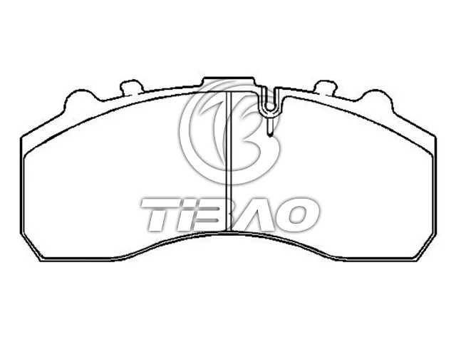 0024204920 Brake Pads for MERCEDES-BENZ ECONIC, DAF 75 CF, IVECO EUROCARGO IV, MAN NL, SCANIA K - series bus