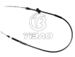 893609721G Brake Cable for AUDI 4000 B3 Saloon (893, 894, 8A2), 90 B3 (893, 894, 8A2)