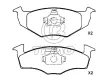 1H0698151A Brake Pads for VW POLO, HYUNDAI EXCEL Saloon (X-2), PONY / EXCEL Saloon (X-2), RENAULT CLIO III Hatchback Van (SB_, SR_), SEAT TOLEDO I (1L2), TOLEDO   (1L2)