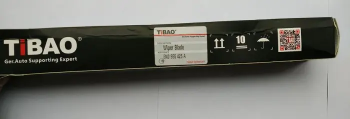 6N0955425A Wiper Blade for AUDI A3, VW GOLF, CITROËN XANTIA Estate Van (X2_), FIAT STILO (192_), MITSUBISHI GALANT FORTIS VIII (CY_A, CZ_A), LANCER EX VIII (C, SEAT LEON (1M1), SKODA FABIA I Combi (6Y5)