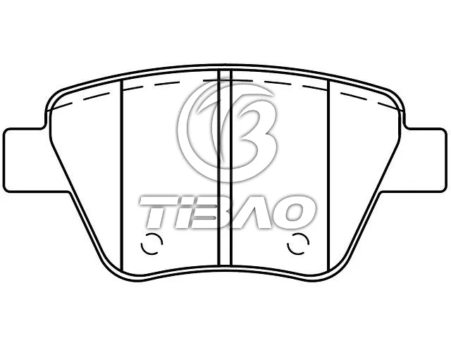 5K0698451A Brake Pads for VW BEETLE, SEAT LEON (1P1), SKODA YETI (5L)