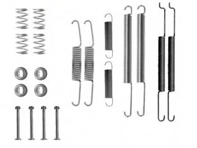 1J0698545 Fixed Spring Repair Kit for AUDI 80, VW BORA, SEAT INCA (6K9), SKODA ROOMSTER Praktik (5J)