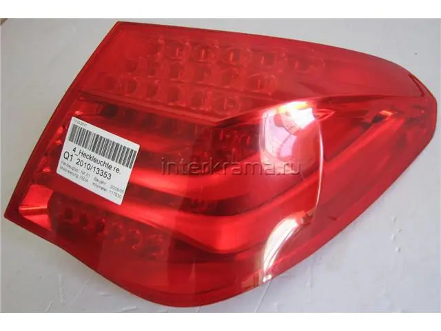 63217182198 Taillight for BMW 7 (F01, F02, F03, F04)