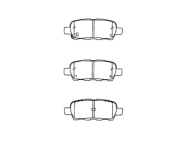 D1244 BMW Brake Pad for BMW 5 (E60)