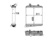 7P0121212 Engine Parts Radiator for VW TOUAREG (7P5, 7P6)