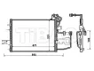 6U0820339 Air Conditioning Condenser for SKODA FELICIA Cube Van (6U5)