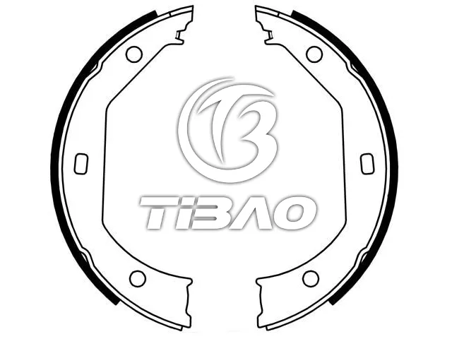 34411163988 BMW Brake Shoe for BMW 3 Touring (E46), 4 Coupe (F32, F82), 2 Coupe (F22, F87), X1 (E84), 1 (E87), 5 (E39)