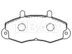 5028863 Brake Pads for MERCEDES-BENZ C-CLASS (W202), E-CLASS Coupe (C124), 124 Saloon (W124), 190 (W201), S-CLASS (W126)