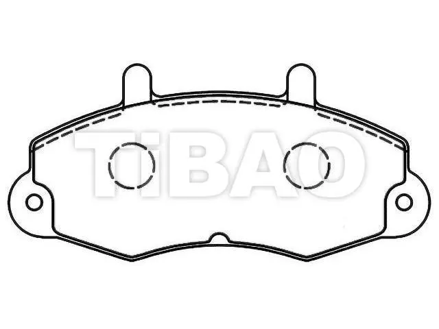 5028863 Brake Pads for MERCEDES-BENZ C-CLASS (W202), E-CLASS Coupe (C124), 124 Saloon (W124), 190 (W201), S-CLASS (W126)