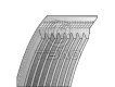 0099978592 V-Ribbed Belt for MERCEDES-BENZ E-CLASS, DAF F 3600