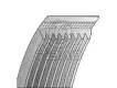 0099978592 V-Ribbed Belt for MERCEDES-BENZ E-CLASS, DAF F 3600