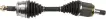 TDB500090 Transmission Parts Driveshaft for LAND ROVER DISCOVERY IV (L319), RANGE ROVER SPORT I (L320), DISCOVERY III (L319)
