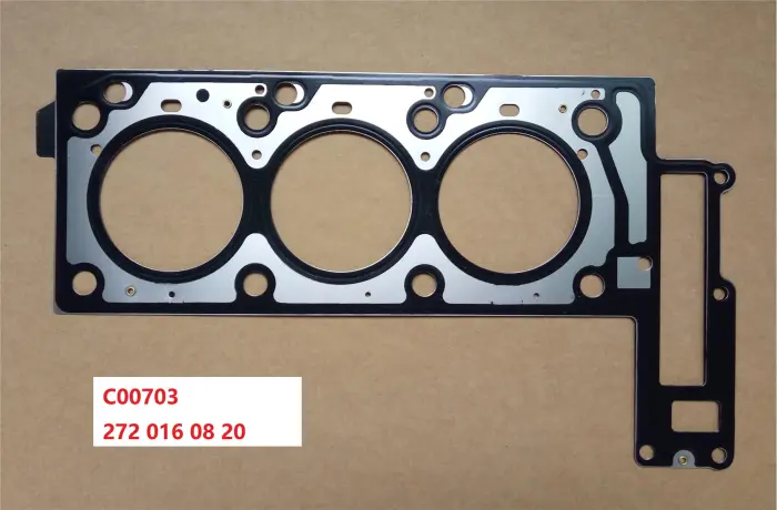 2720160820 Engine Parts Cylinder Head Gasket for MERCEDES-BENZ S-CLASS (W221), E-CLASS T-Model (S211), R-CLASS (W251, V251), M-CLASS (W164), GLK-CLASS (X204), C-CLASS (W203), CLC-CLASS (CL203), SLK (R171), SL (R230), CLS (C219), CLK (C209)