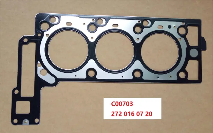 2720160720 Engine Parts Cylinder Head Gasket for MERCEDES-BENZ S-CLASS (W221), E-CLASS T-Model (S211), R-CLASS (W251, V251), M-CLASS (W164), GLK-CLASS (X204), C-CLASS (W203), CLC-CLASS (CL203), SLK (R171), SL (R230), CLS (C219), CLK (C209)